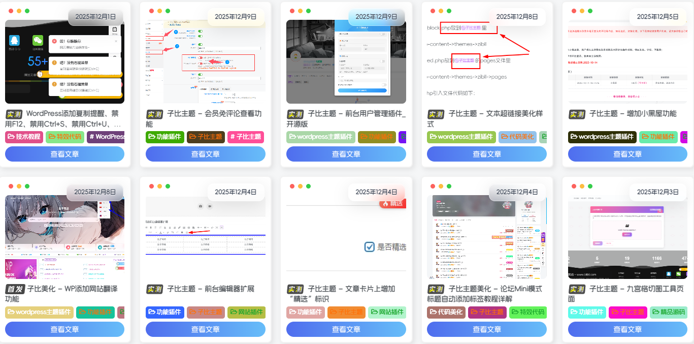 图片[1]-子比主题 – 文章卡片下载按钮样式美化-比子网络