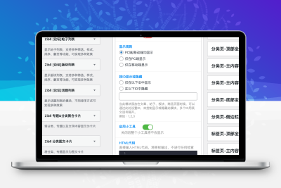 子比主题 – 自定义HTML小工具_扩展版-比子网络