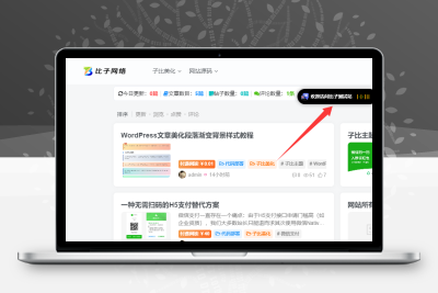 子比主题 — 灵动岛样式美化插件-比子网络